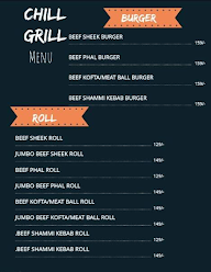 Chill Grill menu 2