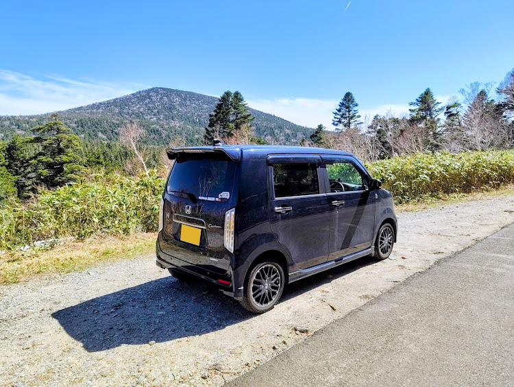 N-WGN カスタムの磐梯吾妻スカイライン・KYB NEW SR MC・喜多方ラーメン・合同MT楽しみ・ローガンに関するカスタム事例の投稿画像24枚目