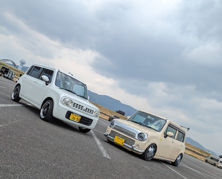 アルトラパンのいつもいいね＆コメントありがとうございます・ラパン・車が好きな人と繋がりたい・オフ会・ミーティングに関するカスタム事例の投稿画像9枚目