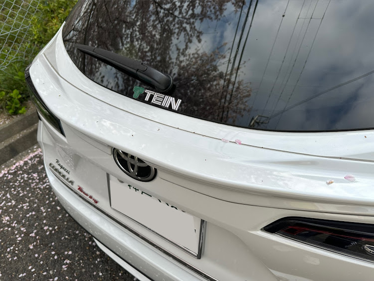 カローラツーリングの4月もよろしくお願い致します🌸・サクラと愛車・いつもイイネ&コメントありがとうございます🙇‍♂️・ミニカージオラマ劇場・117クーペに関するカスタム事例の投稿画像3枚目