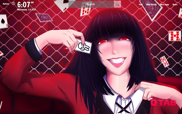 Kakegurui New Tab Kakegurui Wallpapers