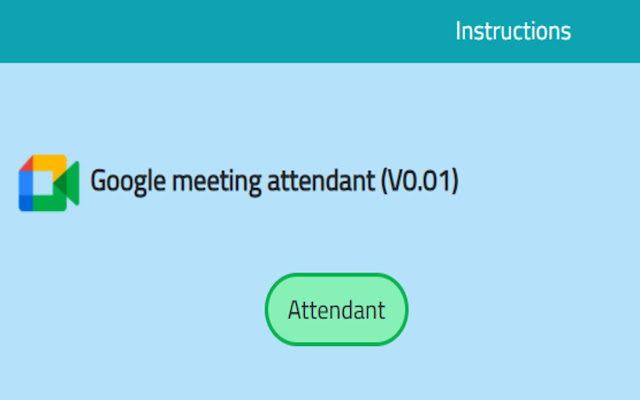 Auto Attendant (Google Meet & MS Teams) chrome extension