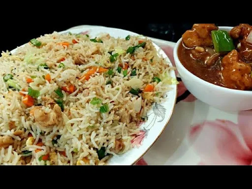 Chilli Chicken With Chicken Fried Rice Combo