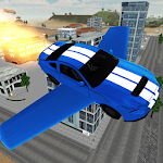 Cover Image of Herunterladen Fliegender Autofahrsimulator 1.03 APK