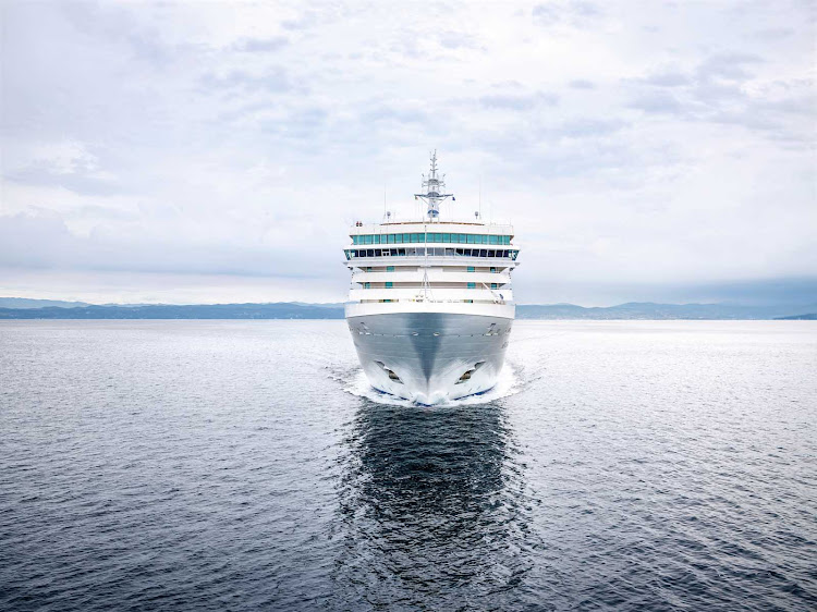  Silver Moon, the new flagship from luxury line Silversea. 