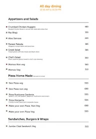 Seashellz Restaurant menu 3