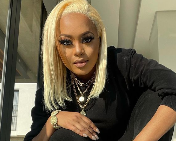 Lerato Kganyago celebrates reaching a business milestone.