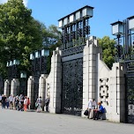 Frogner Park in Oslo, Norway 