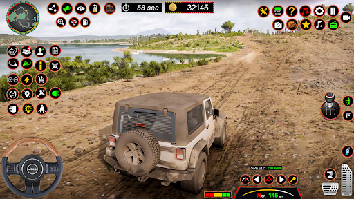 Screenshot 4x4 Jeep Driving Offroad Games