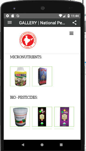 NATIONAL PESTICIDES  CHEMICALS