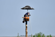 Dullstroom's Vernon Kruger set a world record for the longest time spent in a barrel mounted on a pole. 
