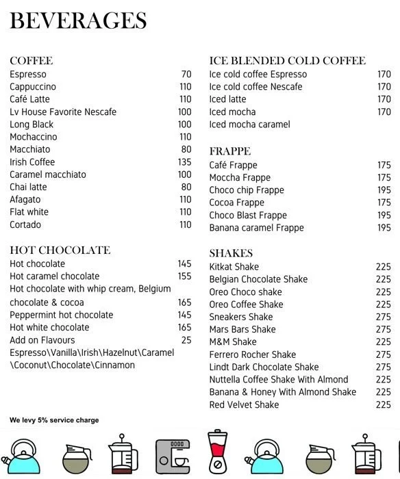 Cafe Bae Menu, Menu for Cafe Bae, Hotel Las Vegas, Jaipur, Jaipur