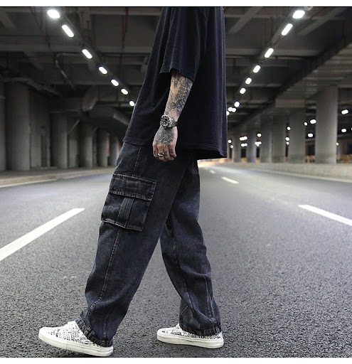 Title 4, Workwear jeans wide leg pants