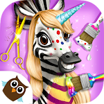 Cover Image of Tải xuống Jungle Animal Hair Salon 2 - Viện làm đẹp nhiệt đới 3.0.22 APK