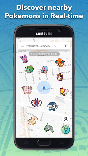 PokeGo - Find Pokemon on Map