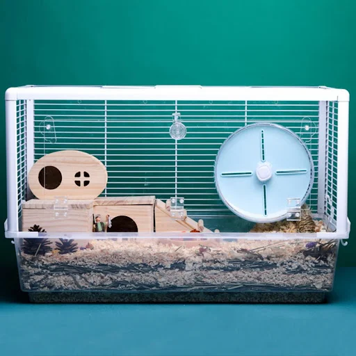 Hamster Toy Super Wide Runway Rat Sport Toy Silent Jogging Wheel Guinea Pig Mice Small Animal Exercise Accessories Pet S