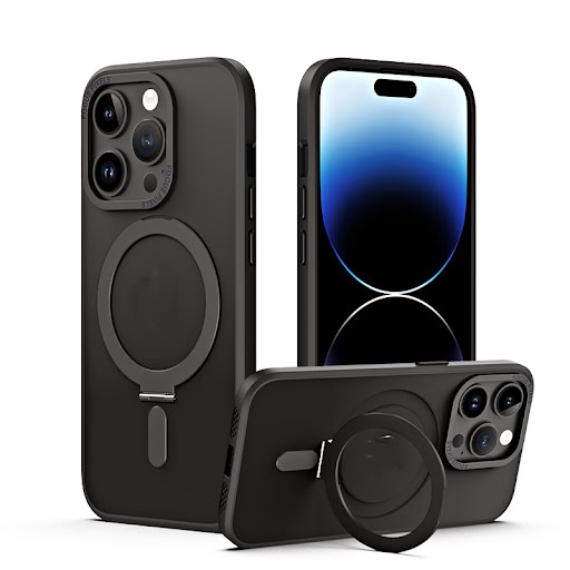 Title 5, Wireless magnetic charging phone case holder pr...