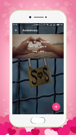 Screenshot Love Days Counter