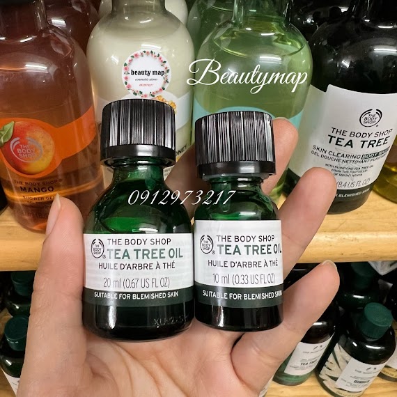 Tinh Dầu Tràm Trà Cho Da Mụn Tea Tree Oil 10Ml 20Ml