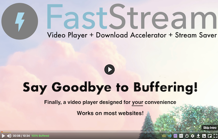 FastStream Video Player small promo image