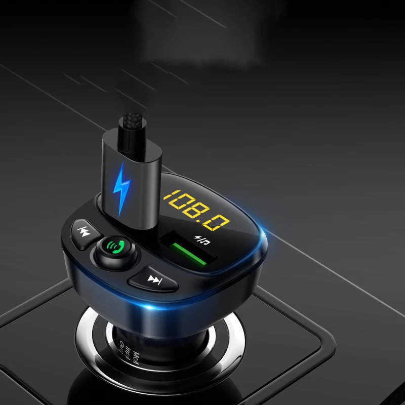 Moderni Bluetooth 5.0 prijemnik za automobil, multifunkcionalni. Uživajte u bežičnoj muzici, pozivima i još mnogo toga. Laka instalacija i upotreba.