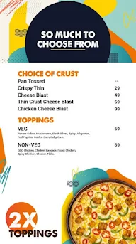 MOJO Pizza - 2X Toppings menu 2