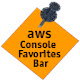 AWS Console Favorites Bar