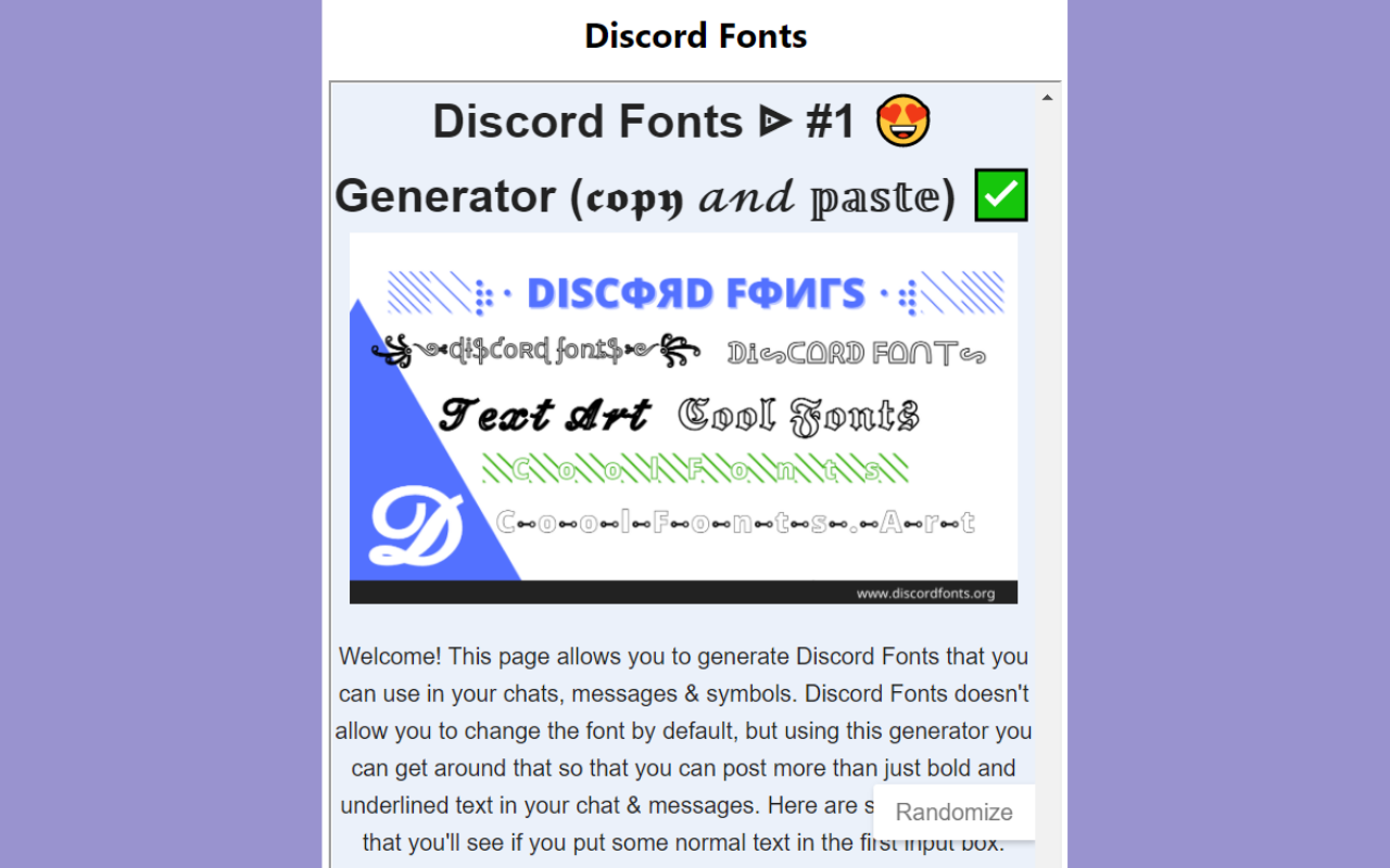 Discord Fonts Preview image 3