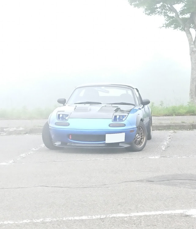 ロードスターの真っ白な世界・ドライブ・涼しい～(≧▽≦)に関するカスタム事例の投稿画像1枚目
