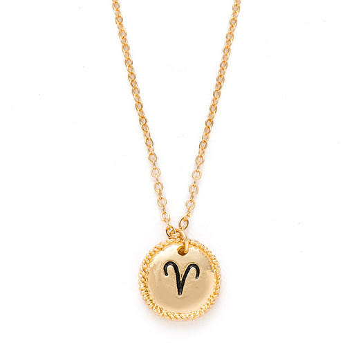 Title 12, Twelve Constellation Necklace Alloy Pendant