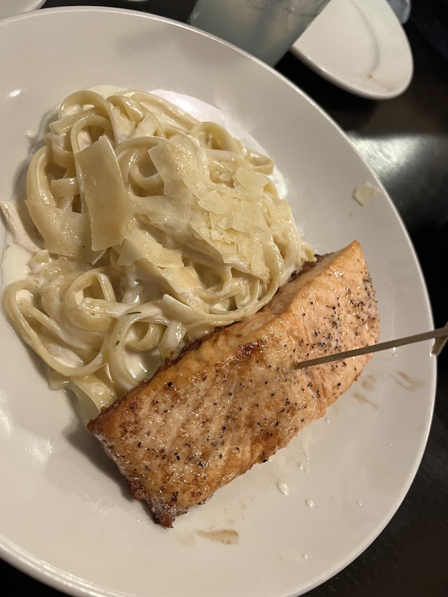 Fettucini with Salmon