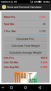 Diamond & Stone Calculator - náhled