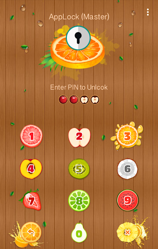 App Lock : Theme Fruit Slice