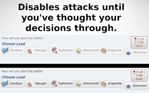 Think Before You Click: Pokemon Showdown