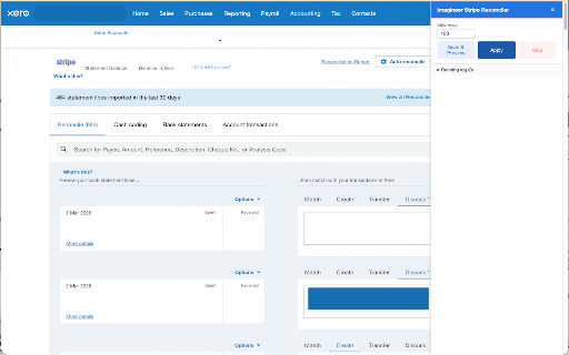 Imagineer Stripe Reconciler screenshot 1