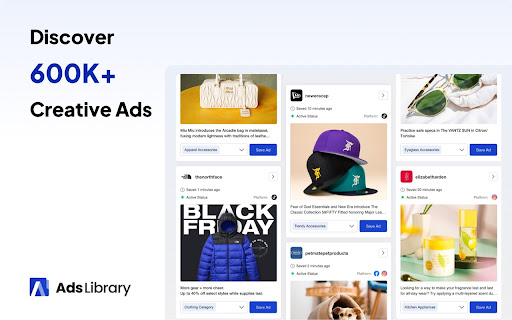 Ad Library - Save Facebook, TikTok & Ins Ads