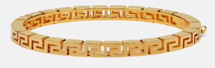 7. กำไลข้อมือผู้หญิงแบรนด์ VERSACE รุ่น GRECA BANGLE BRACELET