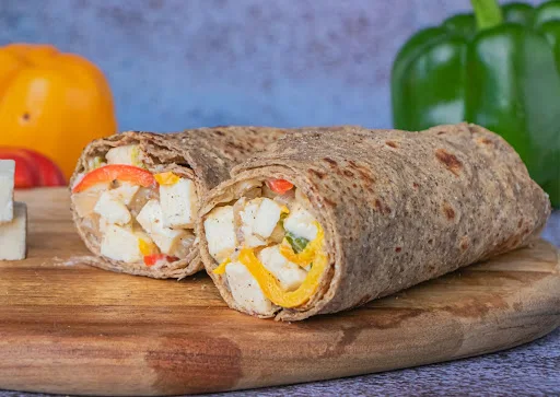 Mughlai Paneer Kathi Roll - Low Calorie