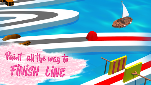 Line Color Game: 3D Adventure