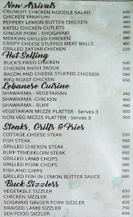 The Buck Stop Here menu 7