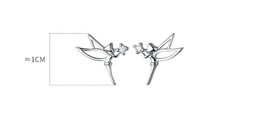 Title 1, Womens Fashion Simple Geometric Sterling Silve...