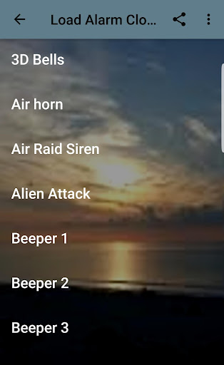 Loud Alarm Clock Tones