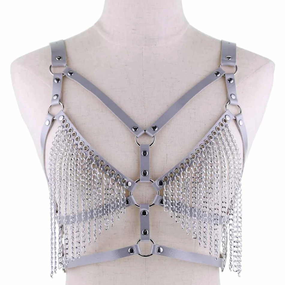Leren ketting