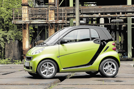 CITY CAR: When it comes to parking nothing can touch the Smart Fortwo