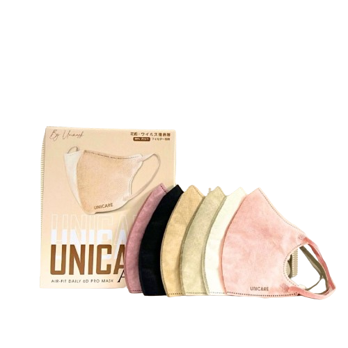 Chỉ giao miền Nam - Khẩu trang 6D PRO UNICARE 100 cái
