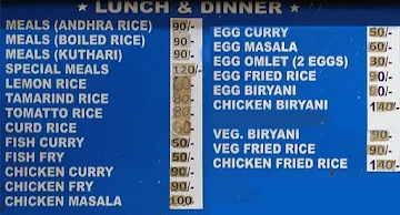 Janta Restaurant menu 