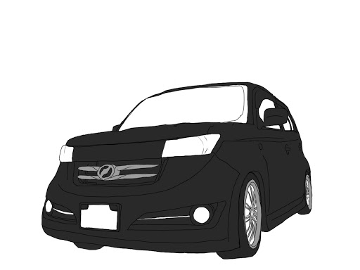 のイラスト 愛車を描いてみた Qnc21 ペンタブに関するカスタム メンテナンスの投稿画像 車のカスタム情報はcartune