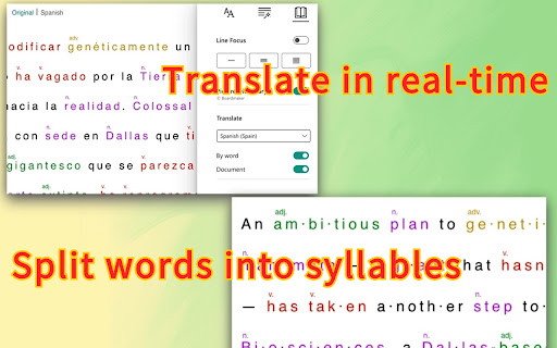 Immersive Reader - Improve Reading Accessibility Preview 3