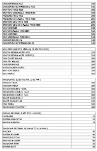 Nalanda Family Restaurant menu 8