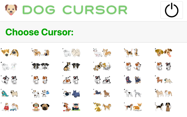 Dog Cursor for Chrome - Dog Cursor Change Preview image 4